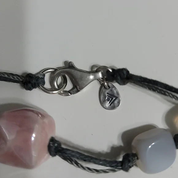 Silpada Necklace and Bracelet Sterling Silver Pink Rose Quartz Mother of Pearls. - Picture 7 of 7